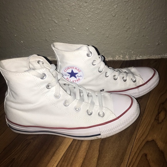 white high top converse - Picture 3 of 5